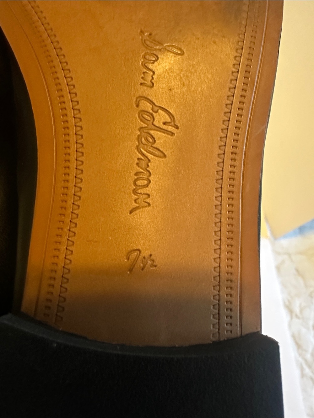 Sam Edelman Loraine Bit Loafer Black Leather Slip-On Women’s Size 7.5 - Picture 7 of 12